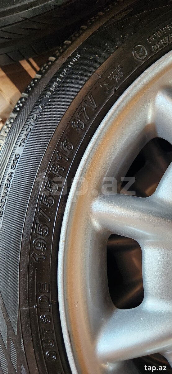 Mercedes təkəri 195/55 R16 (3)