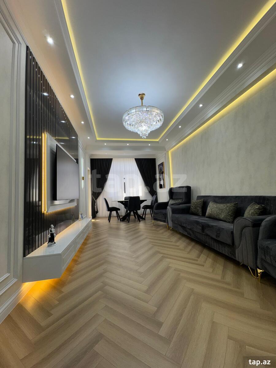 2-otaqlı yeni tikili, Nəsimi m., 65 m²