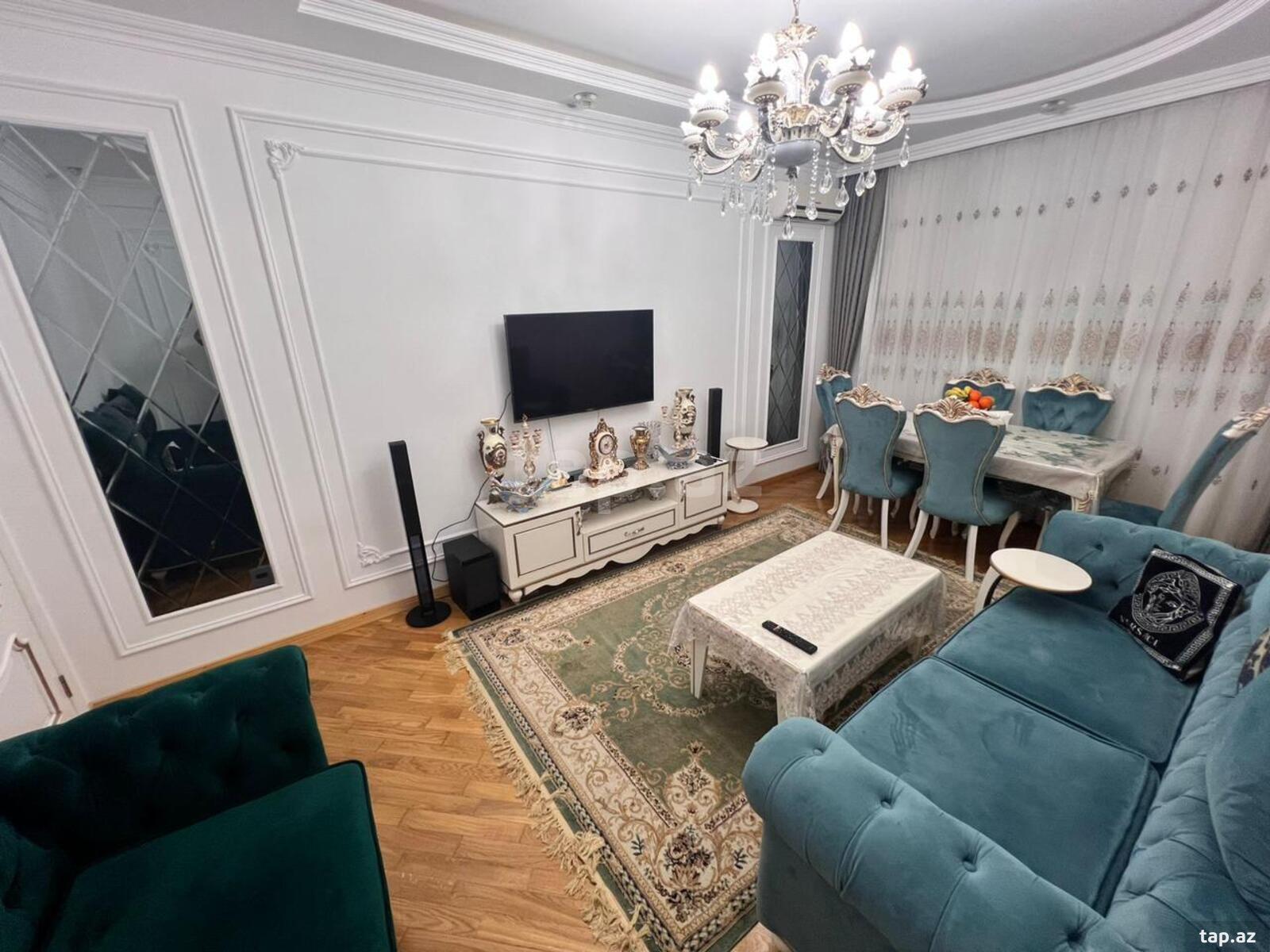 2-otaqlı yeni tikili, Memar Əcəmi m., 65 m² (4)