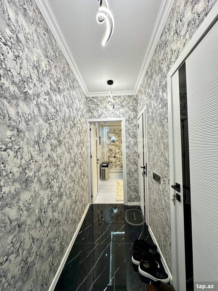 2-otaqlı mənzil, Nesimi r. 4-cü mkr., Memar Əcəmi m., 72 m² (7)