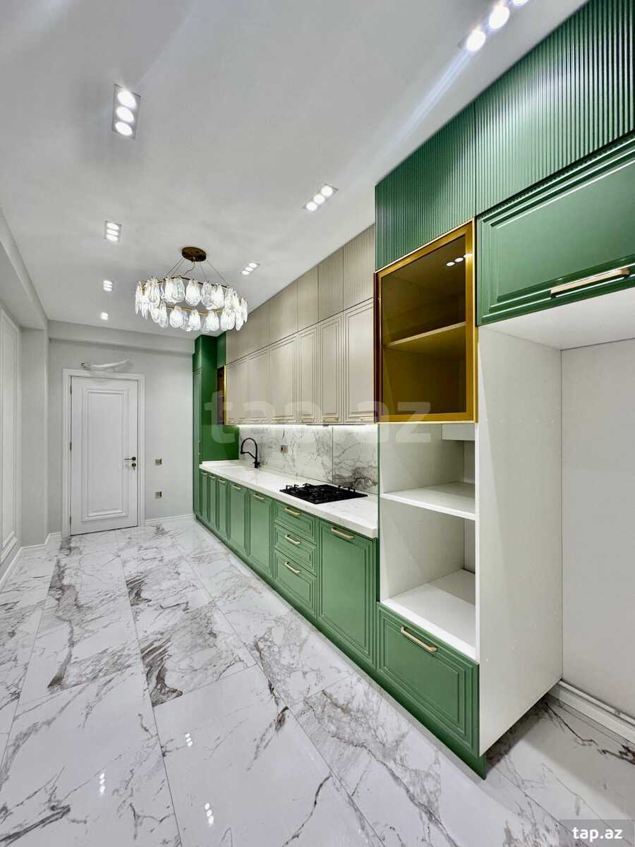 3-otaqlı yeni tikili, Memar Əcəmi m., 130 m² (10)
