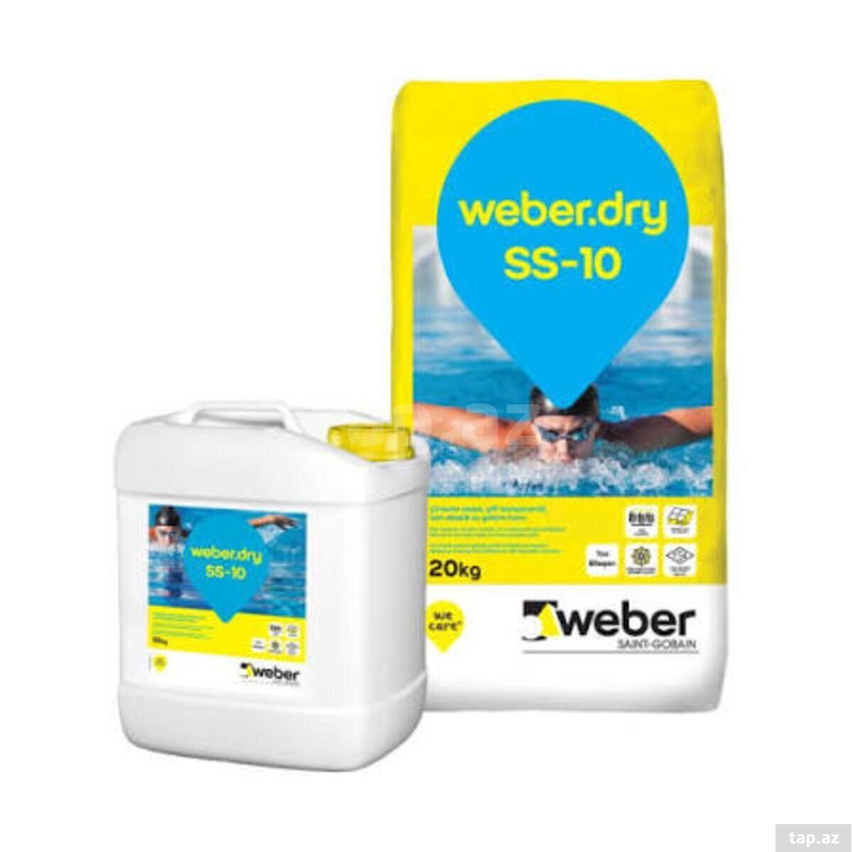 Weber SS-8 tam elastik su izolyasiyası