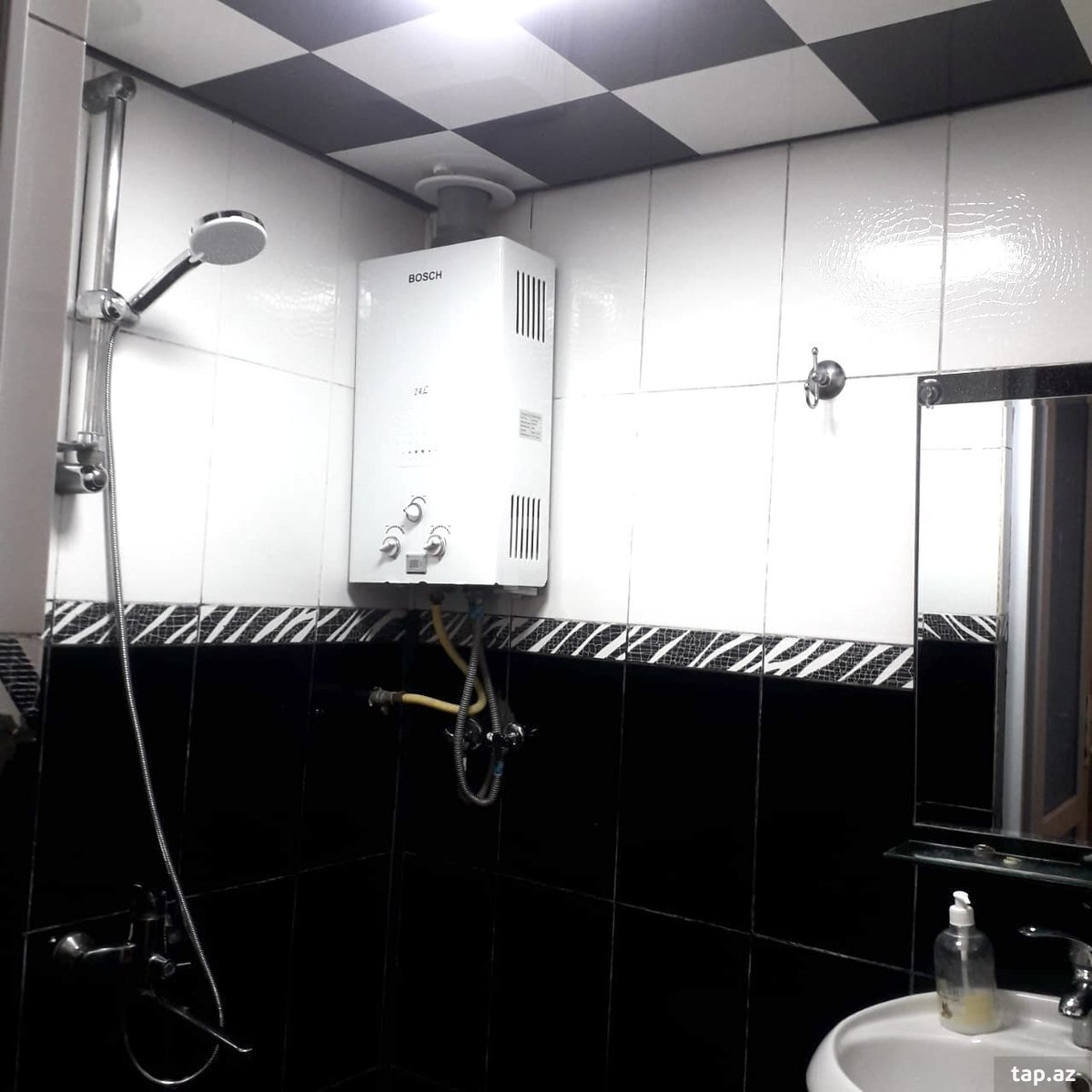 2-otaqlı mənzil kirayə verilir, Çingizxan Kərimov küç., 52 m² (8)