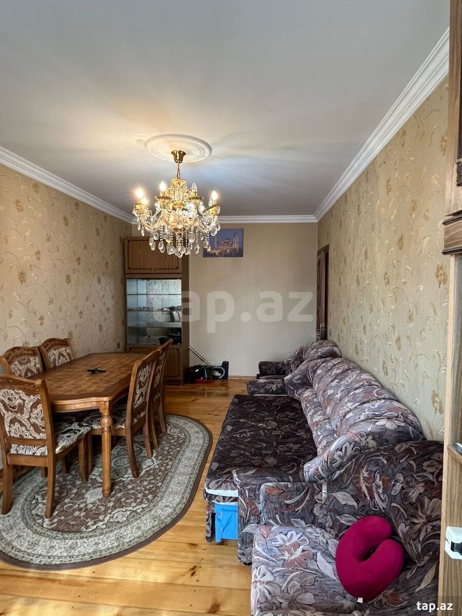 3-otaqlı mənzil kirayə verilir, Əhmədli m., 90 m² (4)