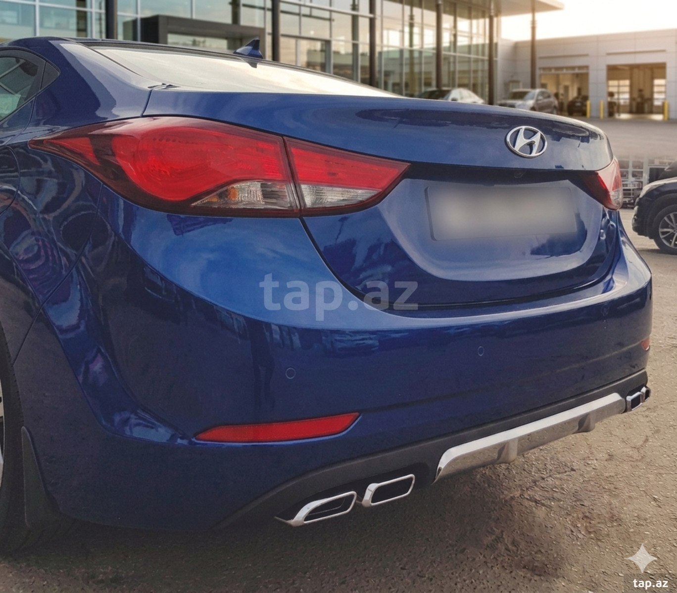 Hyundai Elantra 2014-2015 Diffuzer