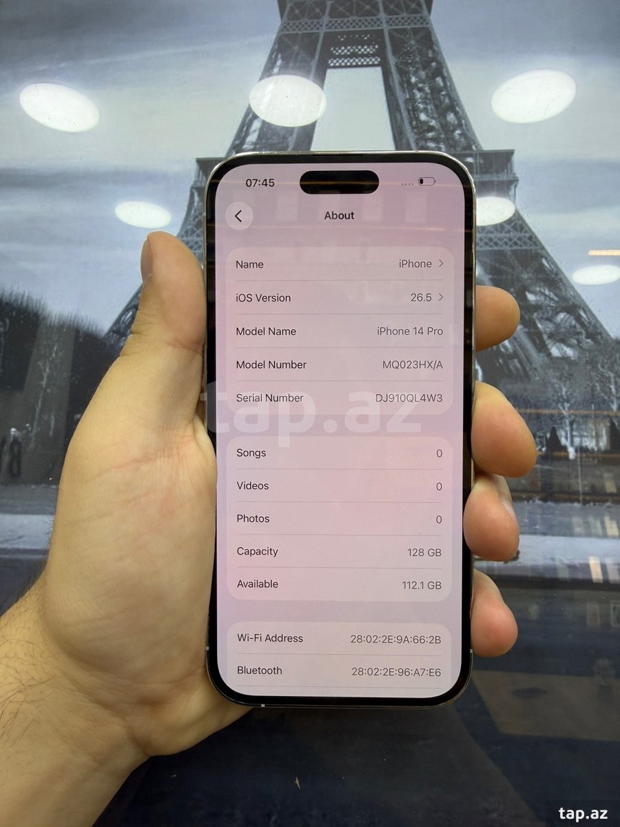 Apple iPhone 14 Pro Silver 128GB/6GB (2)
