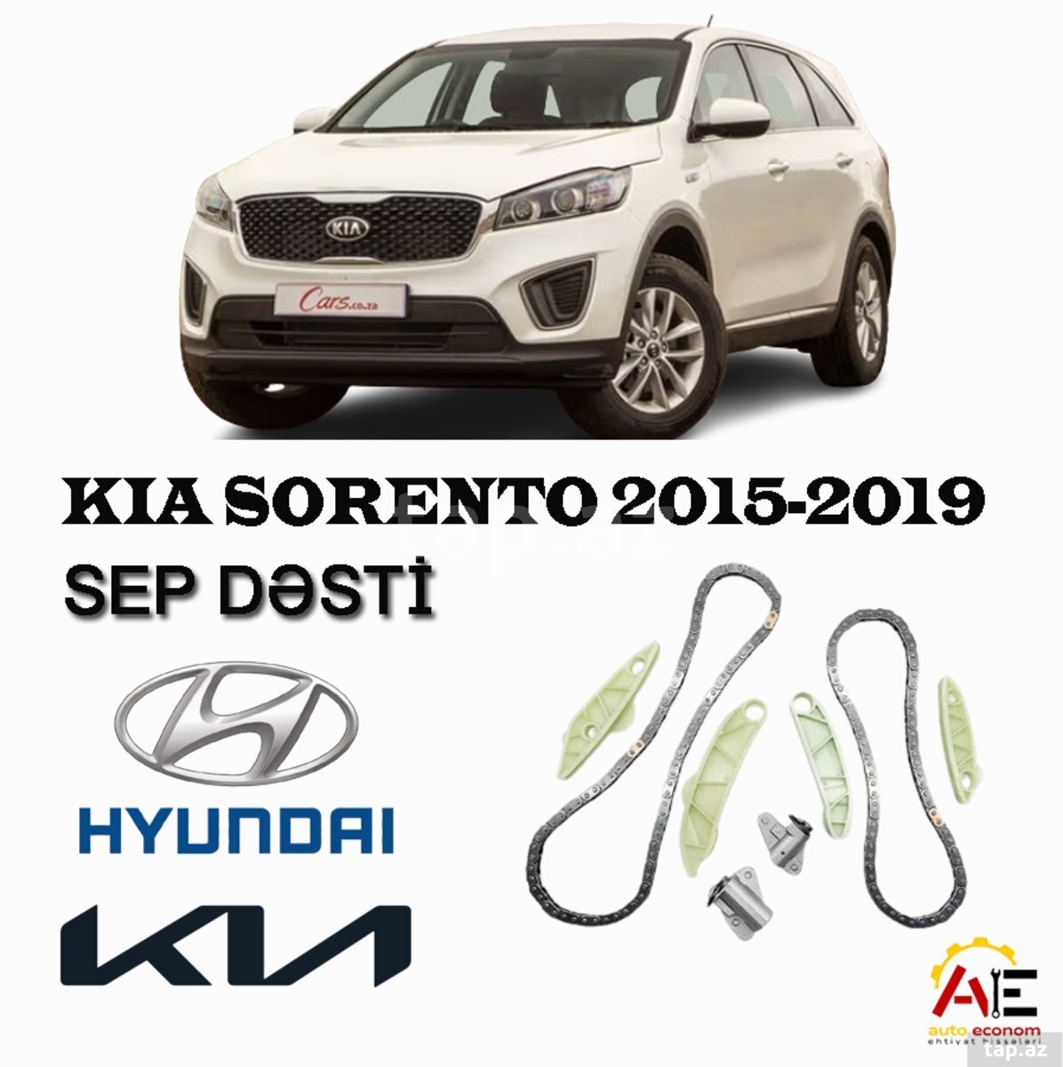 Hyundai-Kia diesel zəncir dəsti