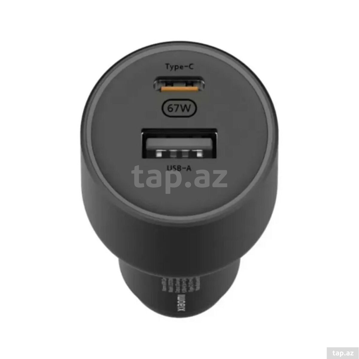 Avtomobil üçün şarj cihazı Xiaomi 67W Car Charger (USB-A + Type-C) (BHR6814GL)