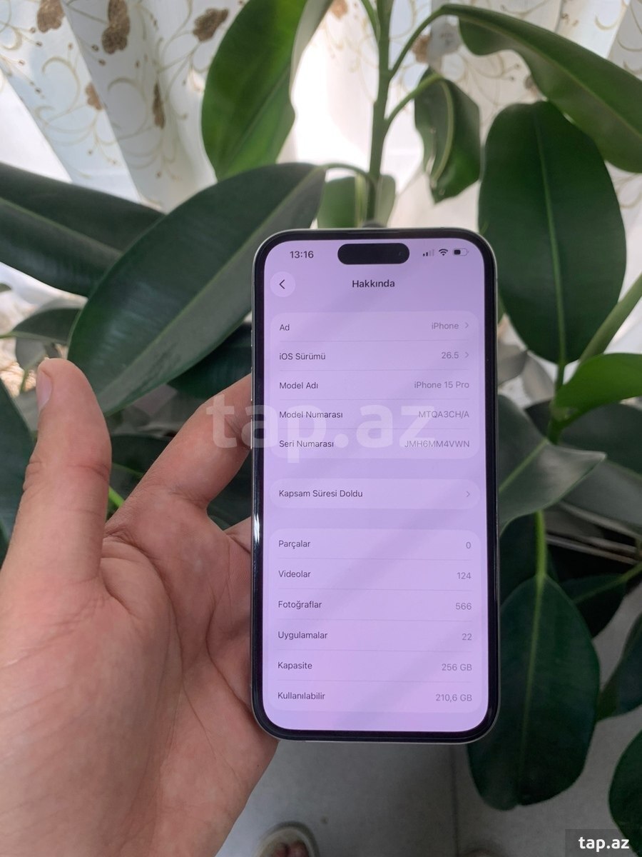 Apple iPhone 15 Pro Natural Titanium 256GB/8GB (8)