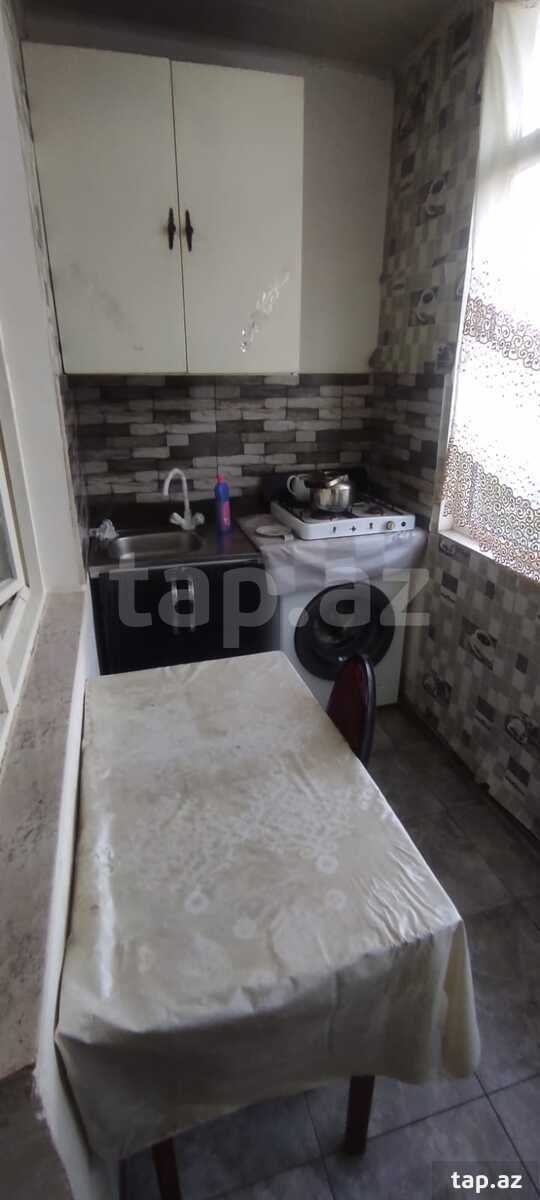1-otaqlı mənzil kirayə verilir, Memar Əcəmi m., 35 m² (4)