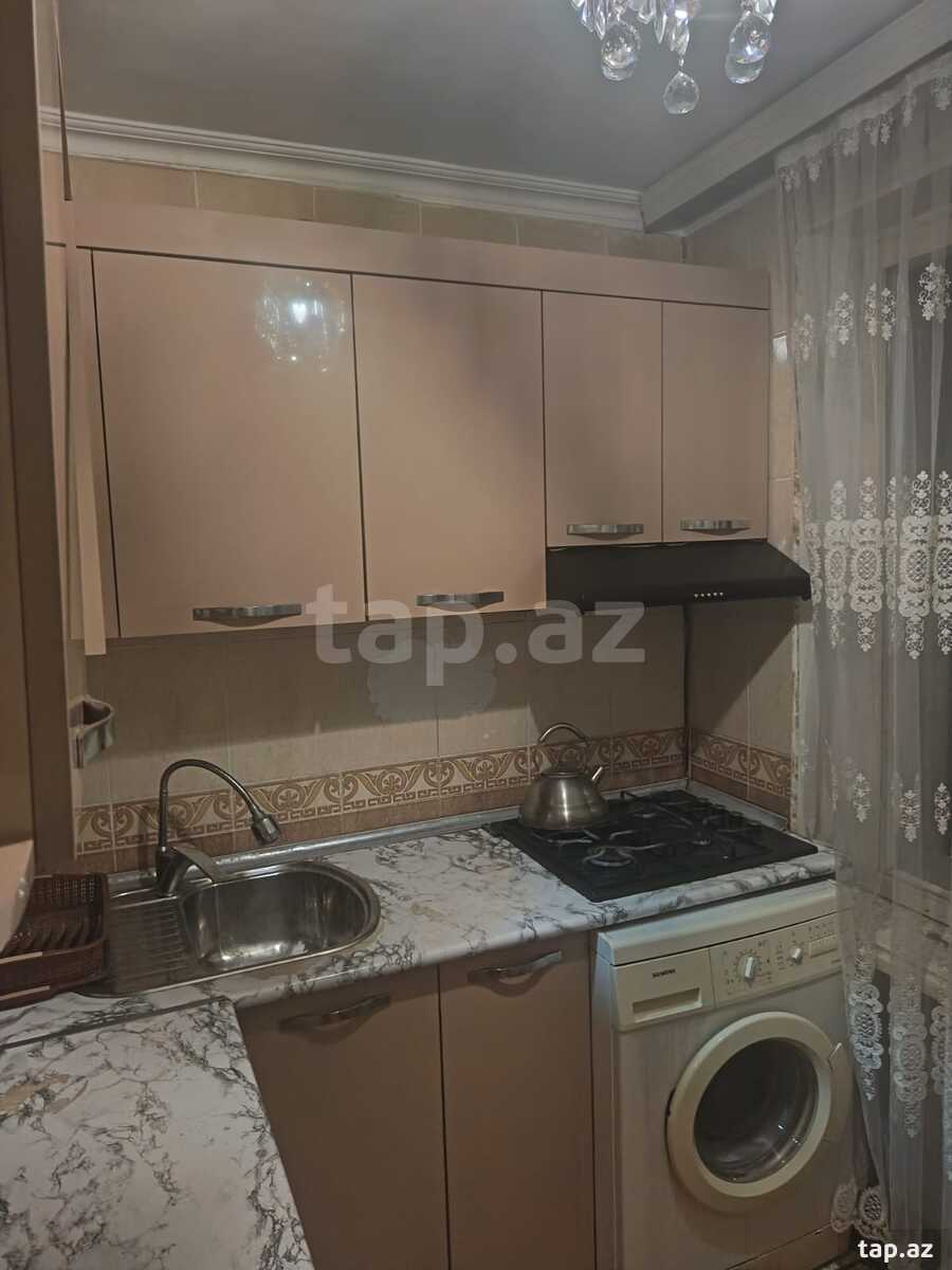 1-otaqlı mənzil kirayə verilir, Elmlər Akademiyası m., 33 m² (4)