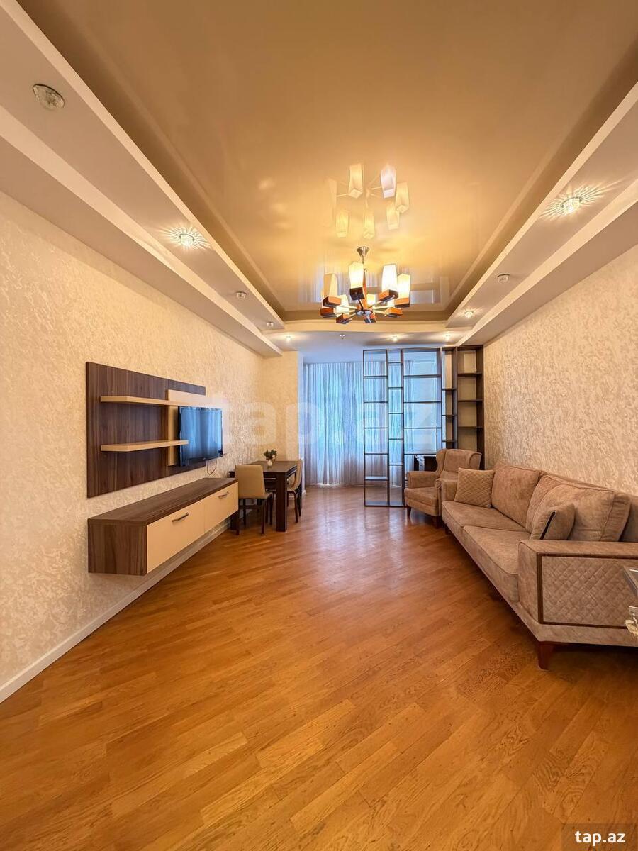 3-otaqlı yeni tikili kirayə verilir, Xətai m., 125 m²