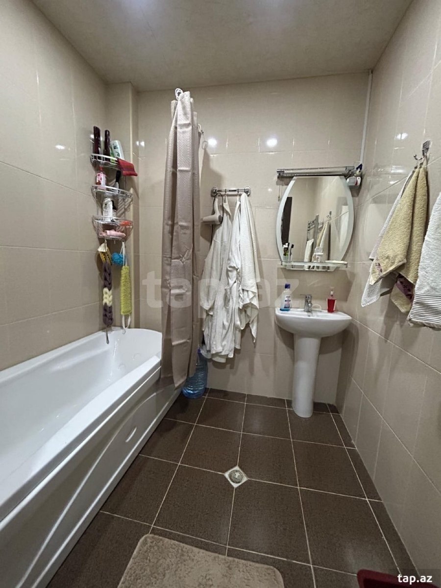 3-otaqlı yeni tikili, Yasamal r., 90 m² (16)