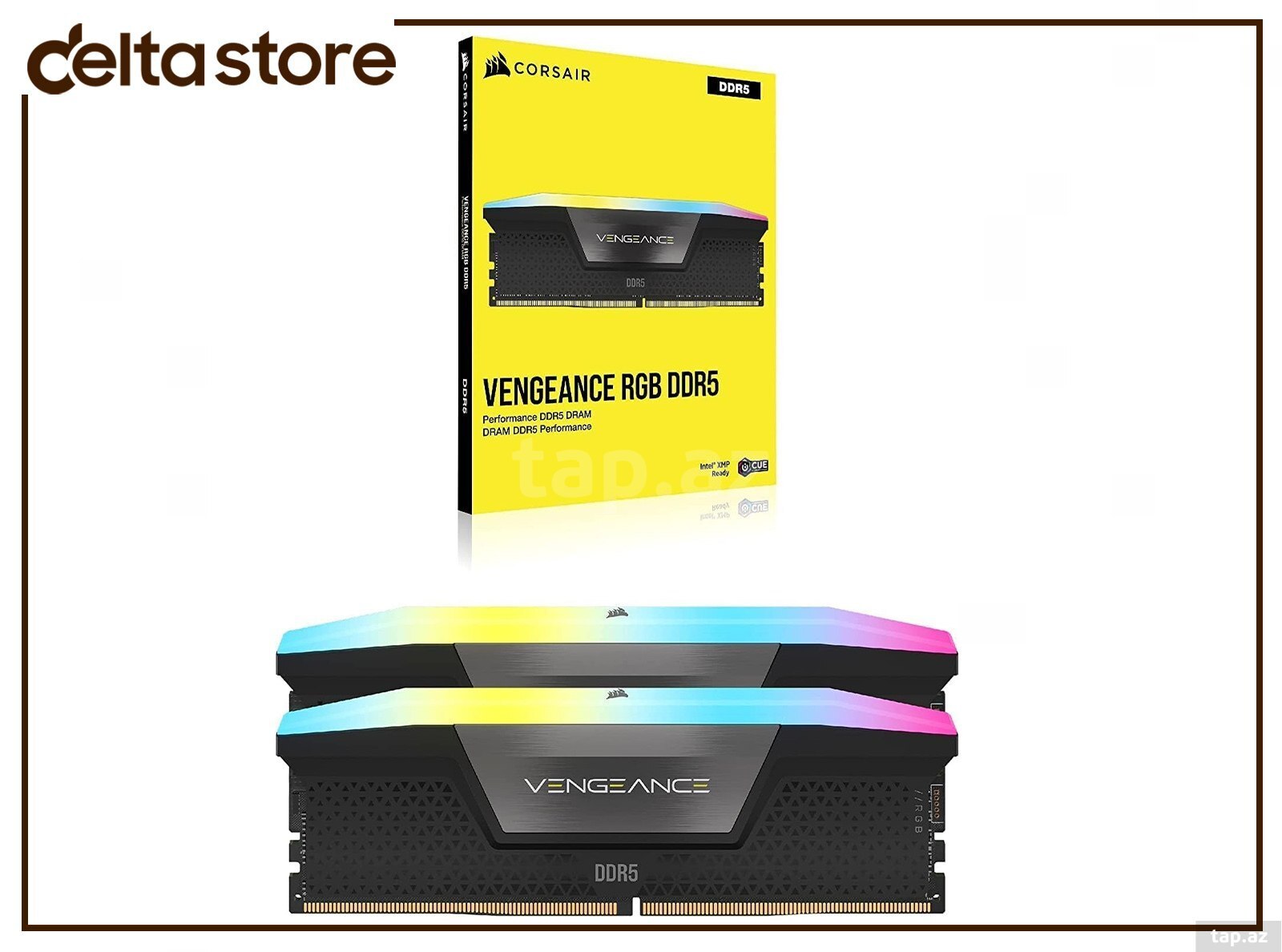 64GB (2x32GB) DDR5 CORSAIR VENGEANCE RAM 6400 MHZ DDR5 2x32GB (64GB)