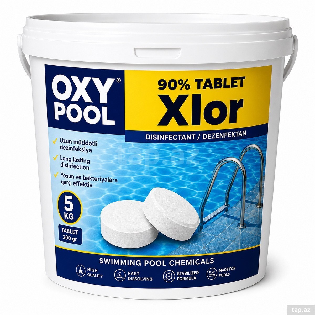 90% tablet xlor 5 kq OXY — 1