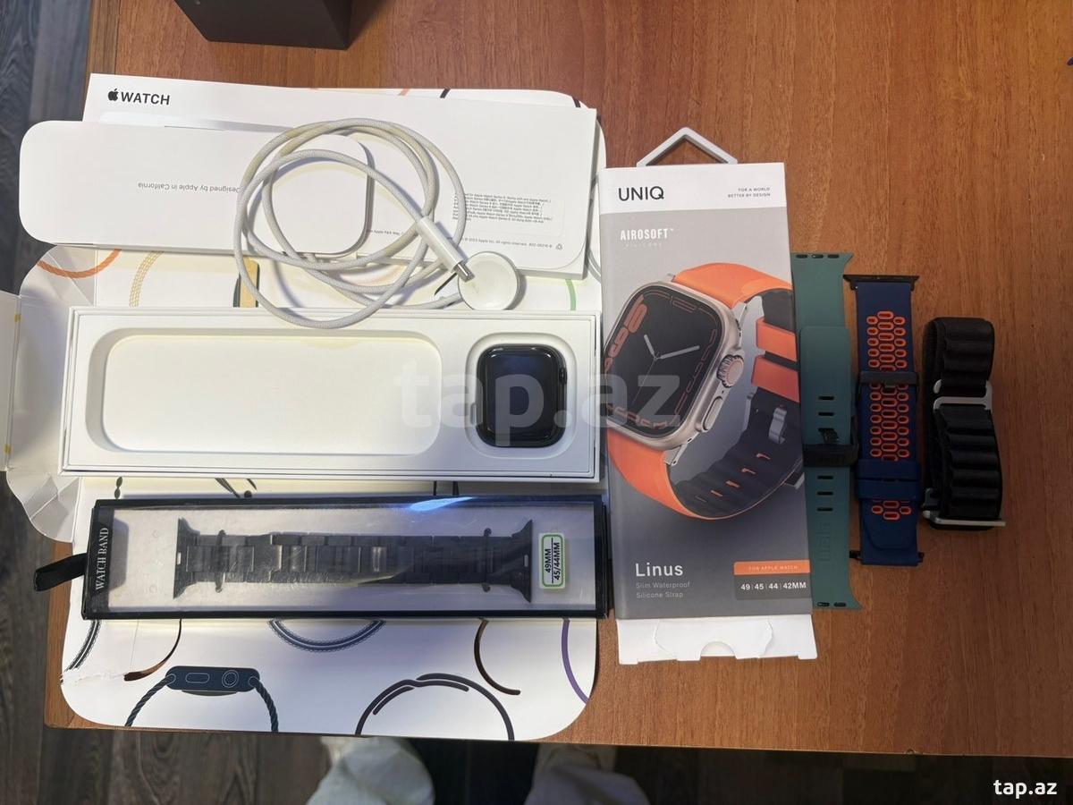 Apple Watch Series 9 Aluminum Cellular Midnight 45mm