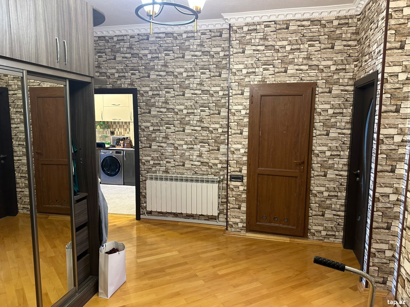 3-otaqlı yeni tikili, Həzi Aslanov m., 90 m² (12)