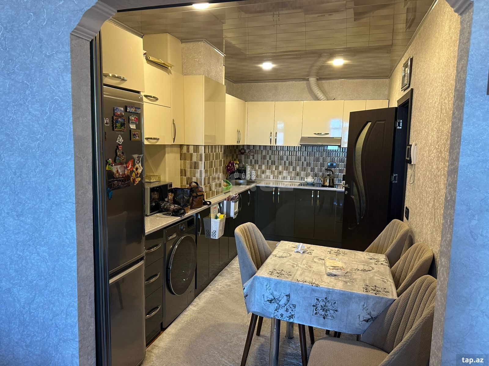 3-otaqlı yeni tikili, Həzi Aslanov m., 90 m² (13)