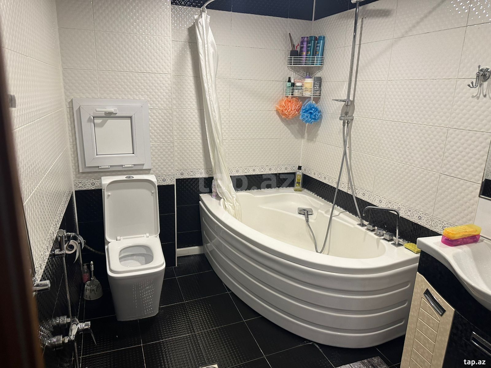 3-otaqlı yeni tikili, Həzi Aslanov m., 90 m² (14)