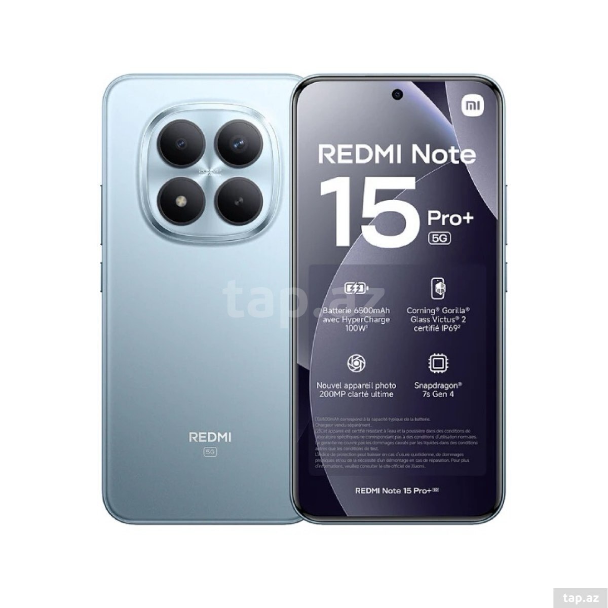 Xiaomi Redmi Note 15 Pro+ 5G Glacier Blue 256GB/8GB