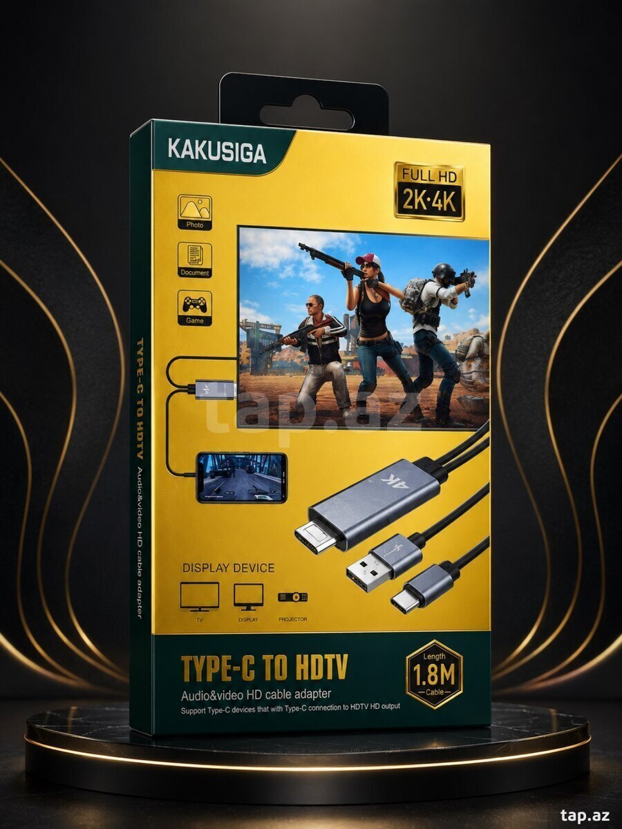 Type-C to HDMI 4K Adapter Kabel (2)