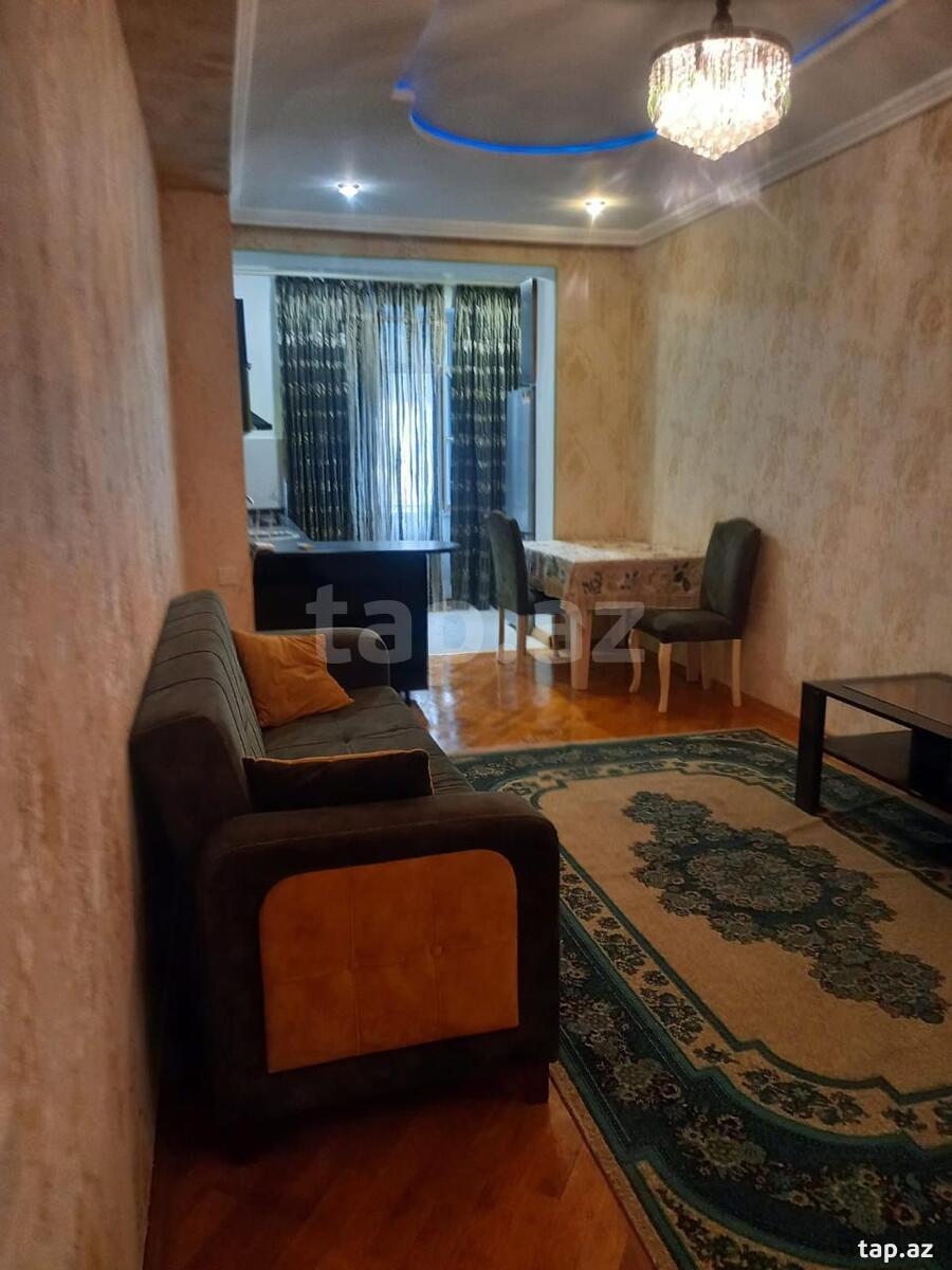 2-otaqlı yeni tikili kirayə verilir, Memar Əcəmi m., 70 m² (5)