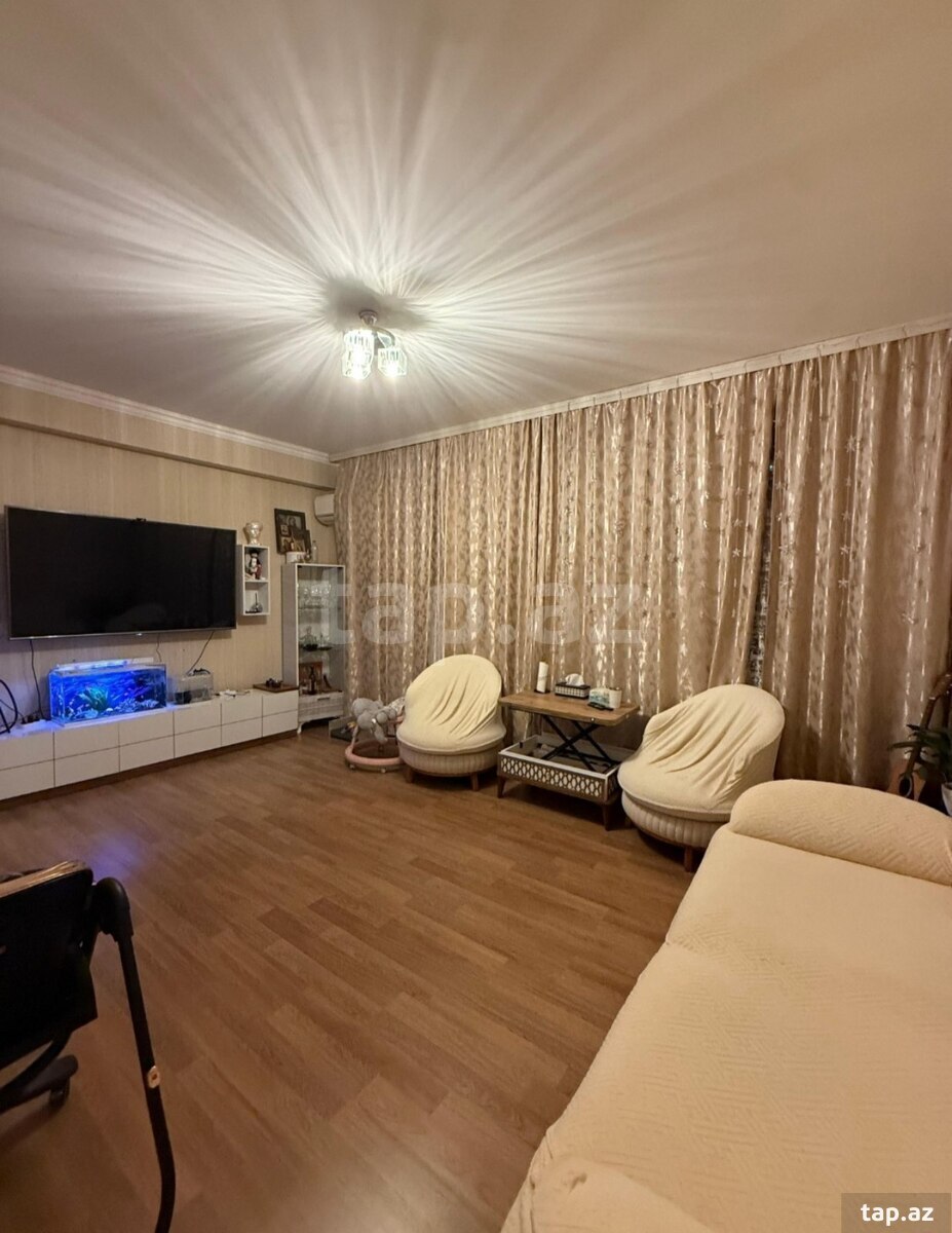 4-otaqlı yeni tikili, Hövsan qəs., 114 m²