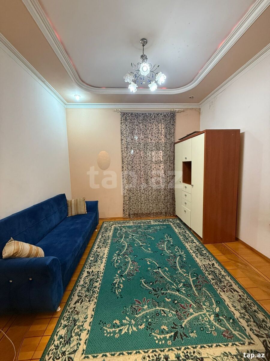4-otaqlı mənzil kirayə verilir, Qara Qarayev m/s çıxışı., 100 m² (3)
