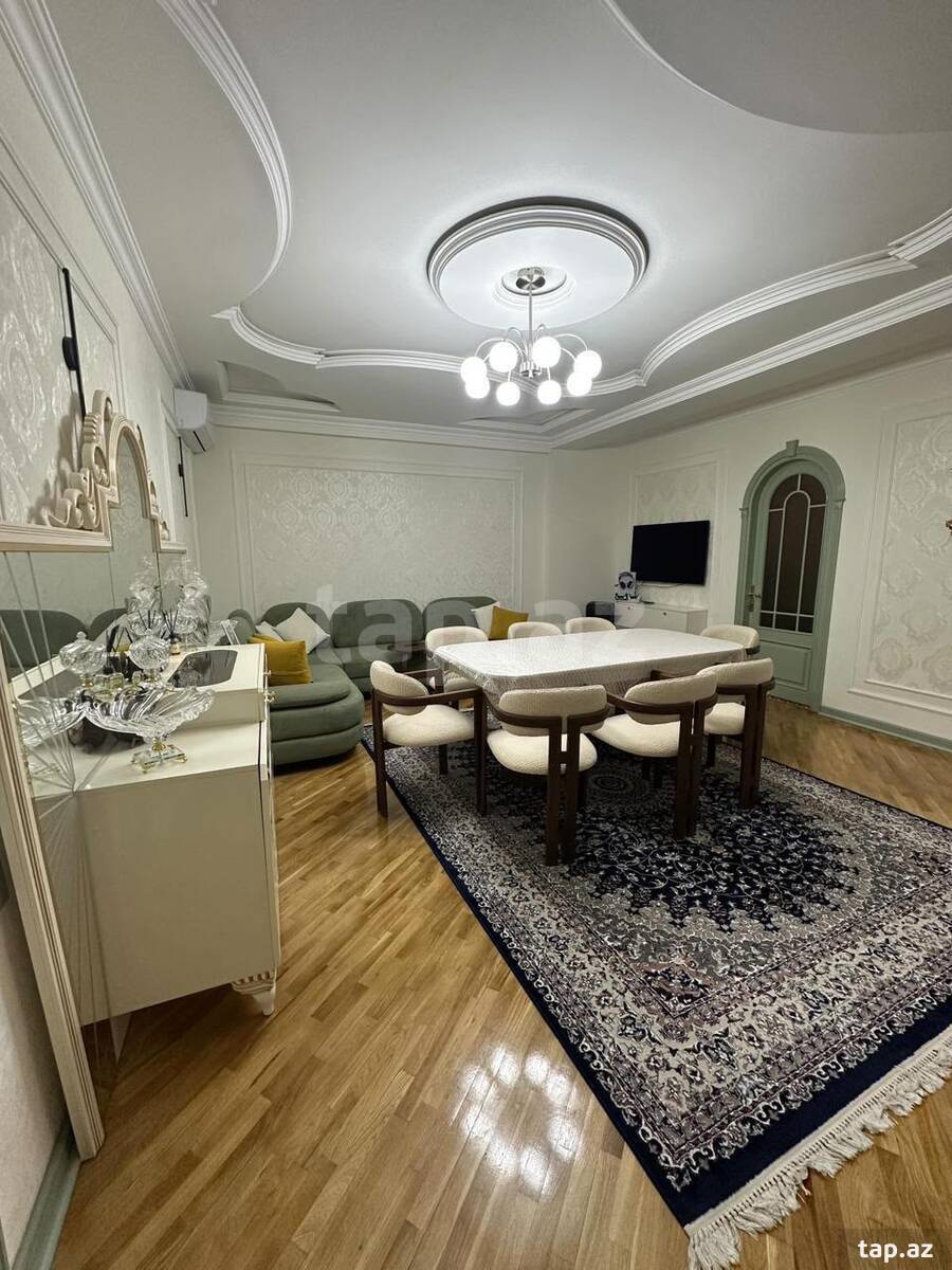 3-otaqlı yeni tikili, İnşaatçılar m., 108 m²