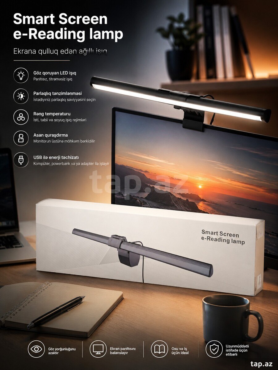 Monitor üçün oxuma işığı