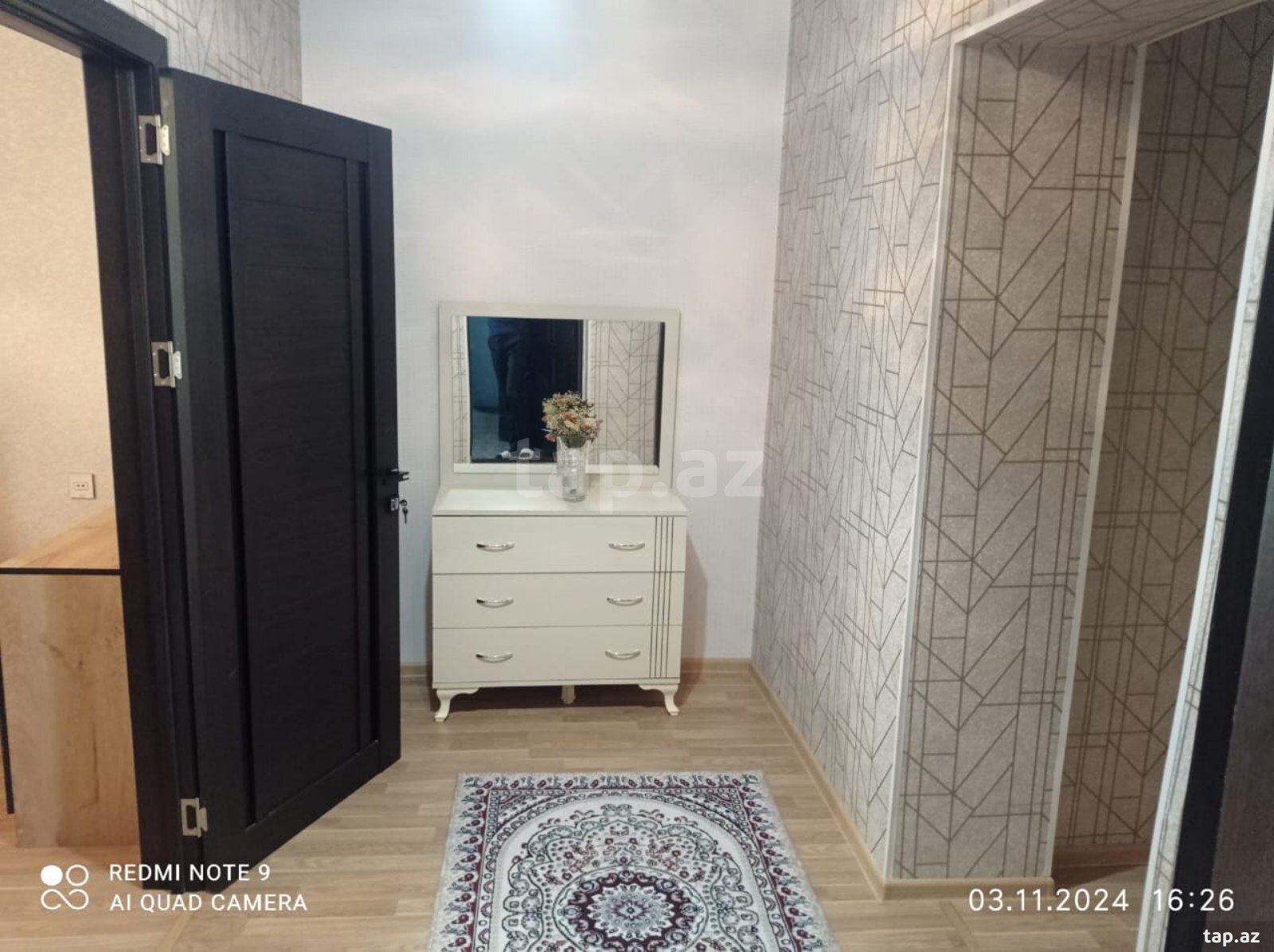 2-otaqlı mənzil kirayə verilir, R.İsmayılov küç., 52 m²