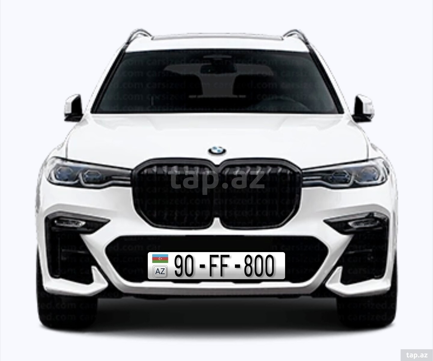 Avtomobil qeydiyyat nişanı - 90-FF-800