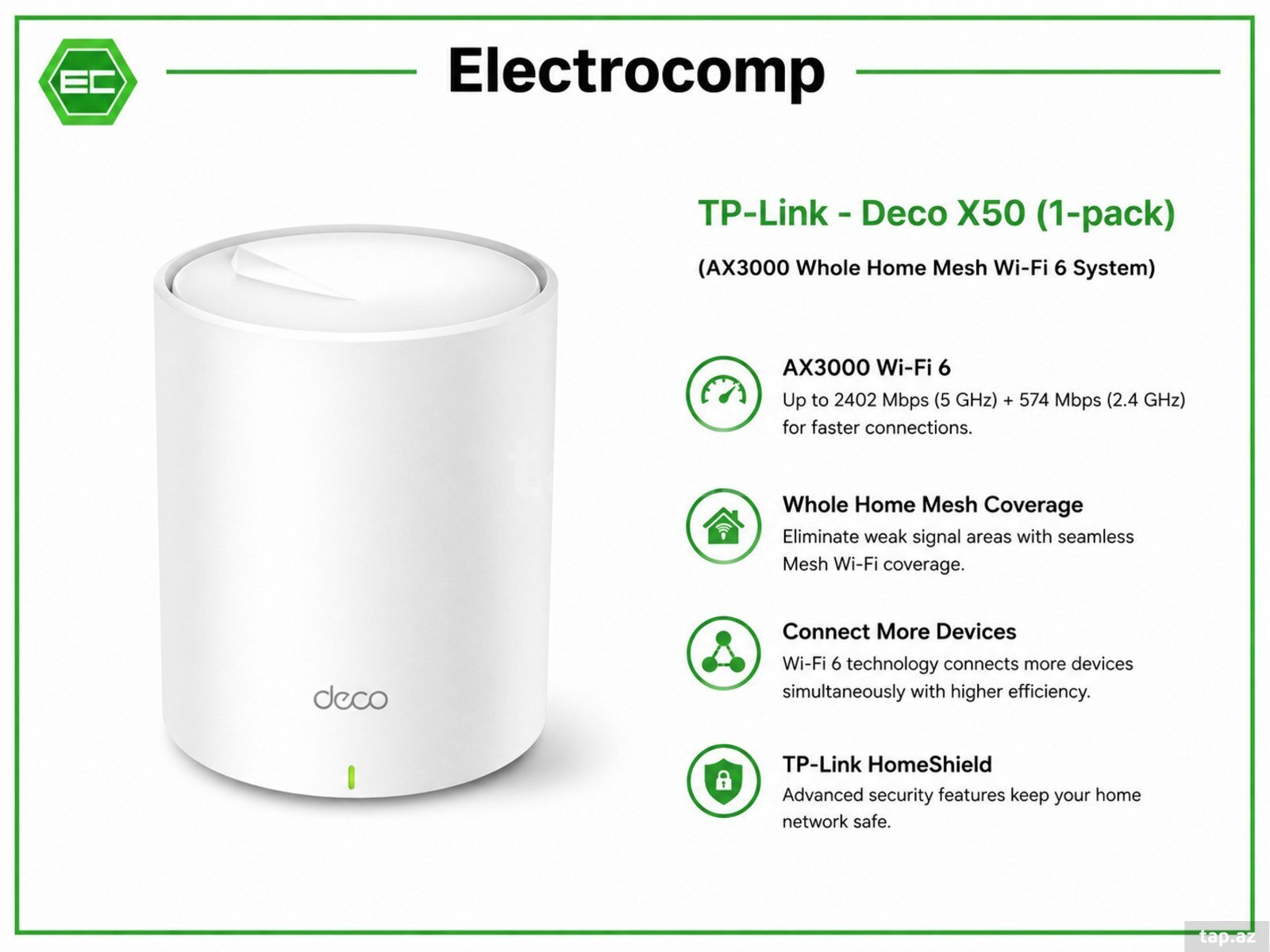 TP-Link Deco X50 (1-Pack)
