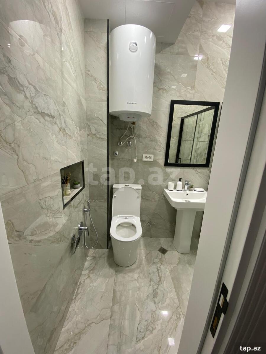 2-otaqlı mənzil kirayə verilir, Gənclik m., 38 m² (4)