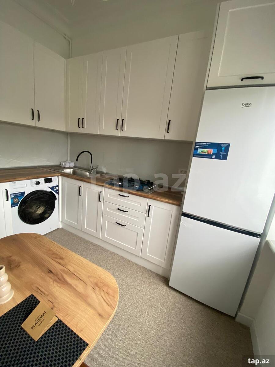2-otaqlı mənzil kirayə verilir, Gənclik m., 38 m² (5)