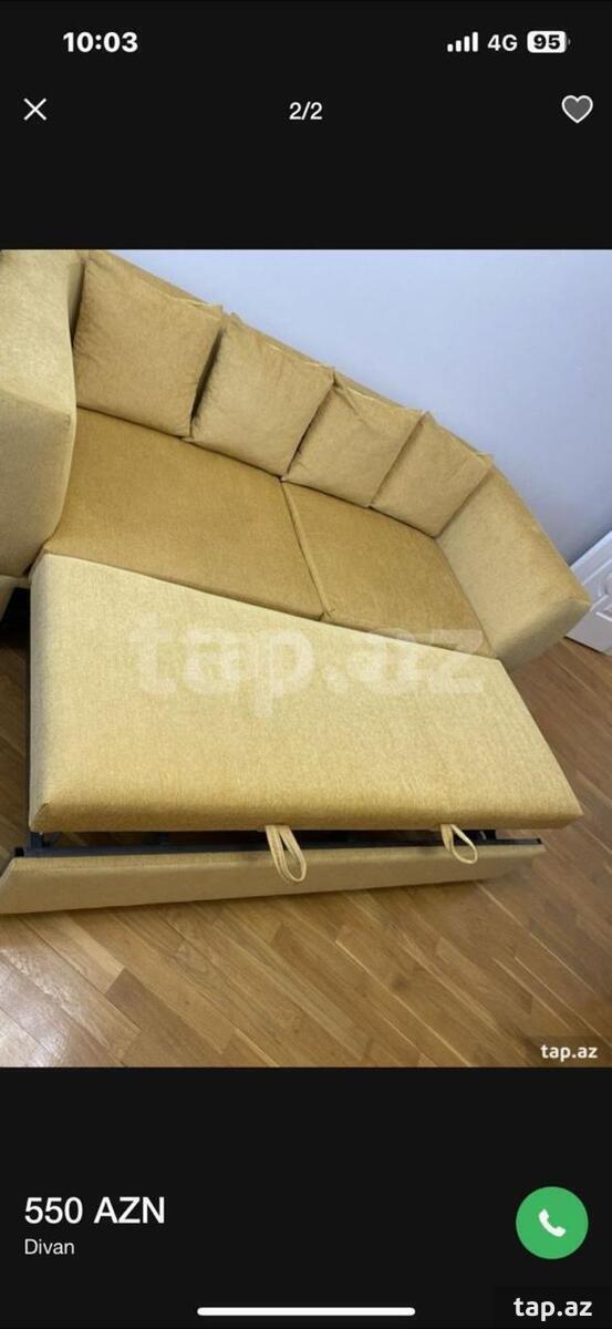 2-otaqlı mənzil kirayə verilir, Gənclik m., 38 m² (11)