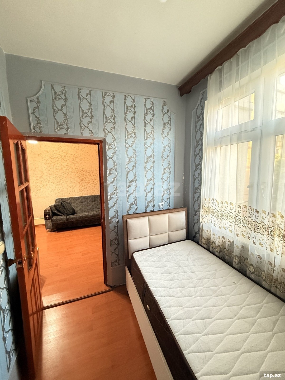 2-otaqlı mənzil kirayə verilir, Nəsimi m., 30 m² (3)