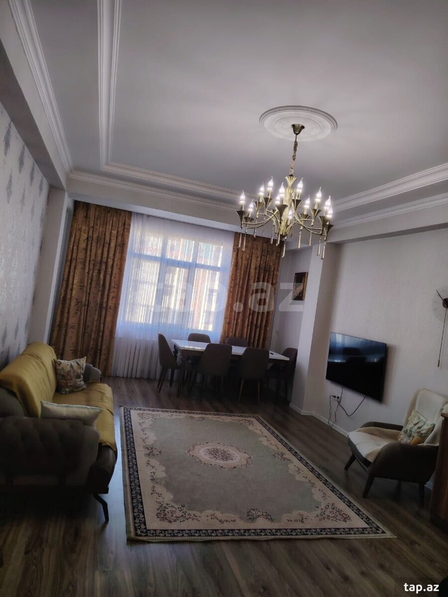 3-otaqlı yeni tikili kirayə verilir, Sumqayıt ş., 90.2 m² (4)
