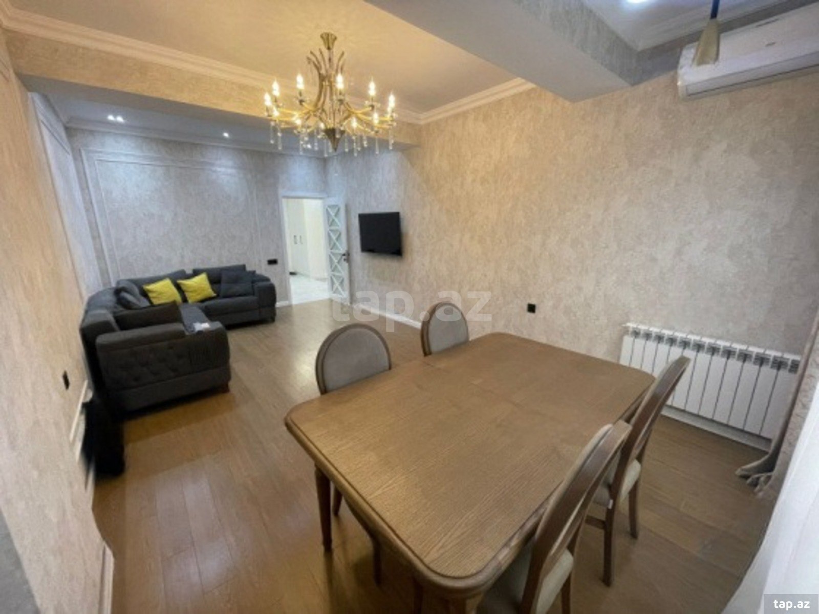 2-otaqlı yeni tikili, Sergey Senyuşkin küç., 80 m² (2)