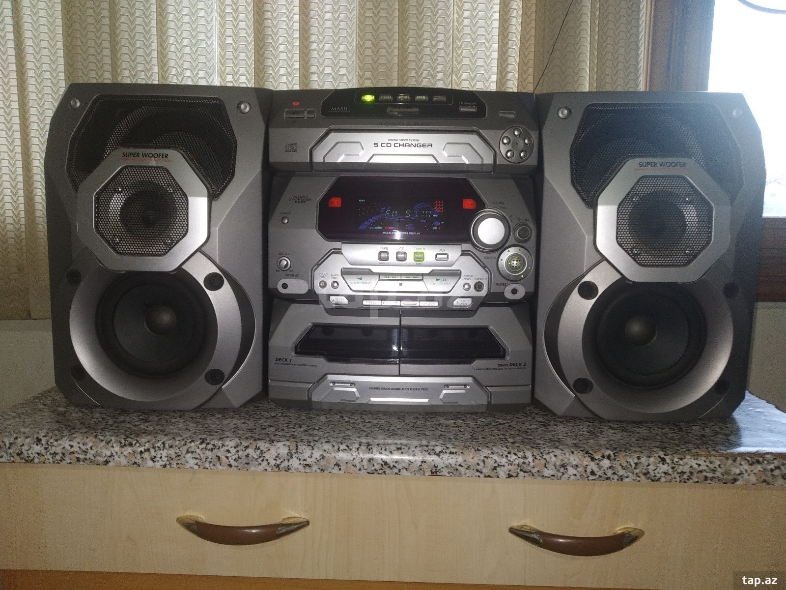 Musiqi mərkəzi Panasonic (3)