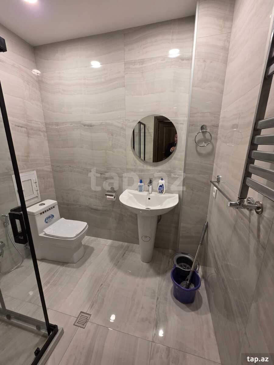 3-otaqlı yeni tikili kirayə verilir, Kazım Kazımzadə küç., 120 m² (14)