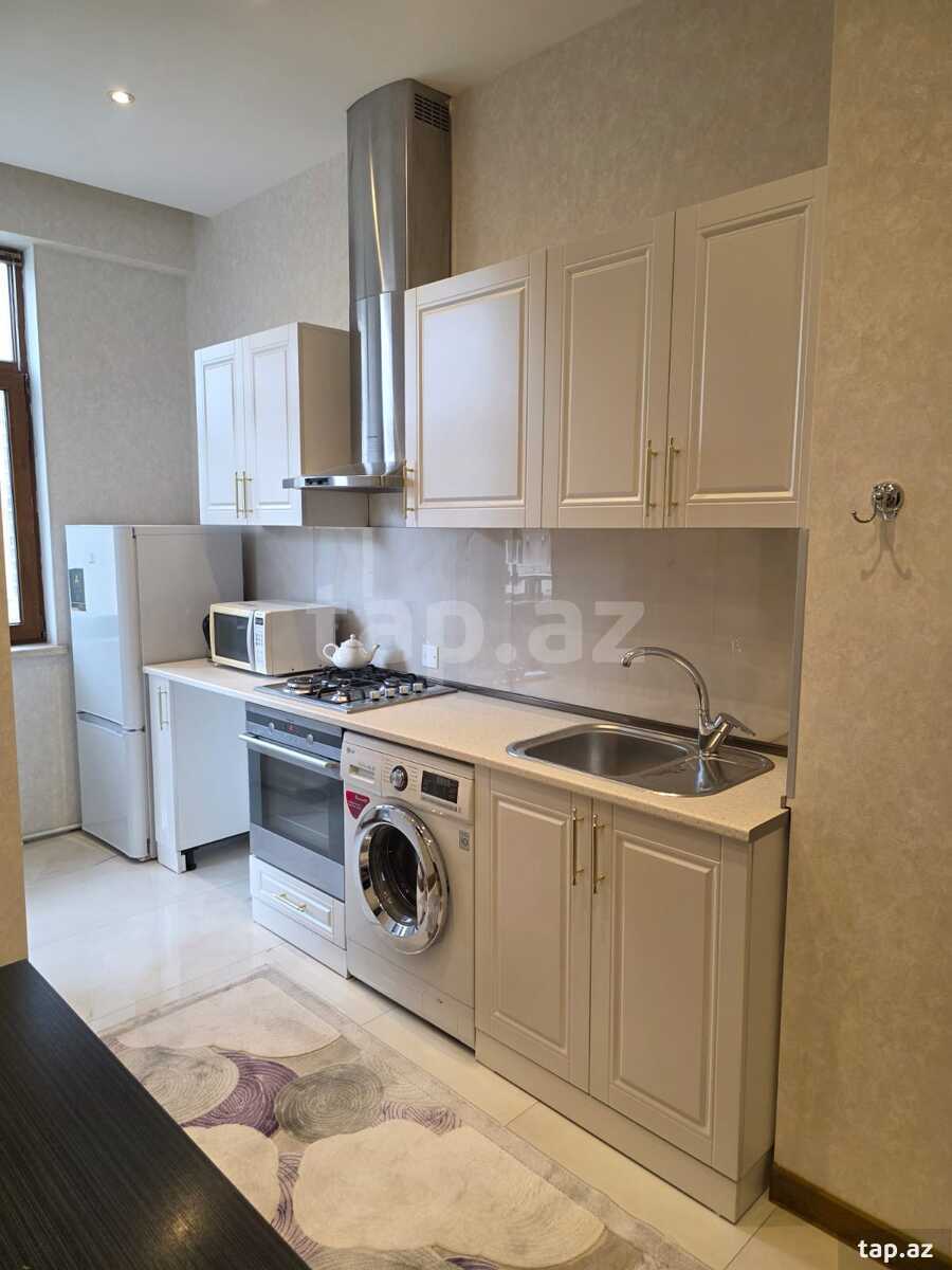 3-otaqlı yeni tikili kirayə verilir, Kazım Kazımzadə küç., 120 m² (8)