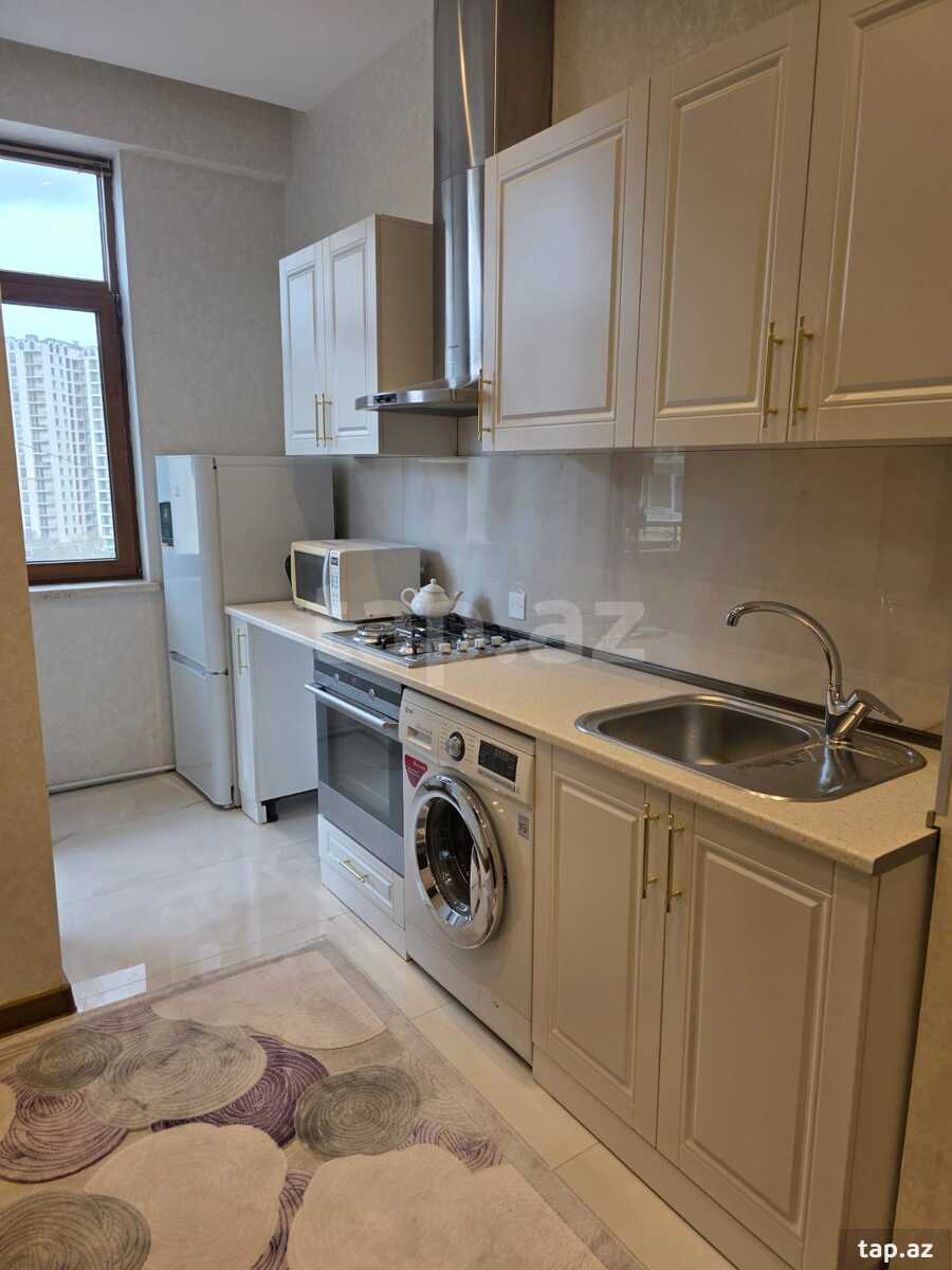 3-otaqlı yeni tikili kirayə verilir, Kazım Kazımzadə küç., 120 m² (7)