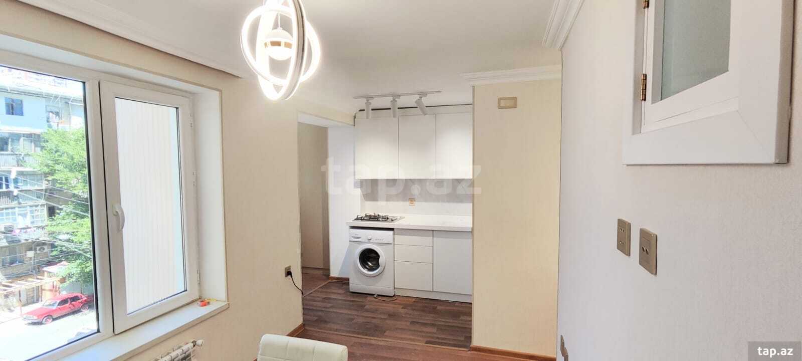 2-otaqlı mənzil kirayə verilir, E. Akademiyası m., 31 m² (4)