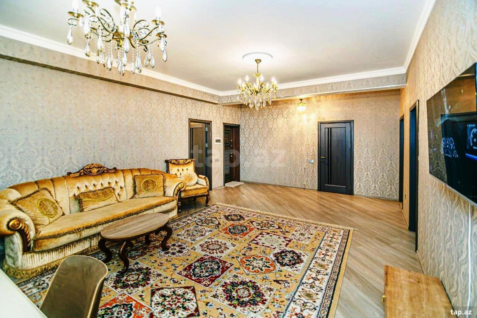 3-otaqlı yeni tikili kirayə verilir, 28 May m., 138 m² (3)