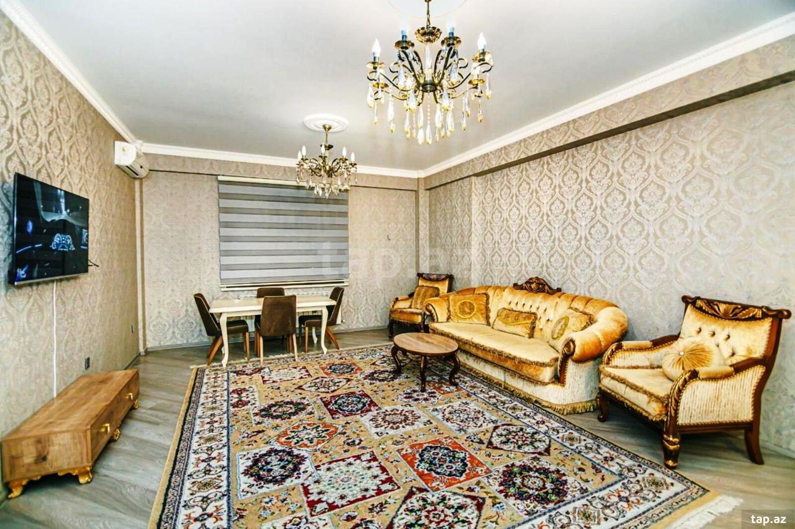 3-otaqlı yeni tikili kirayə verilir, 28 May m., 138 m² (2)