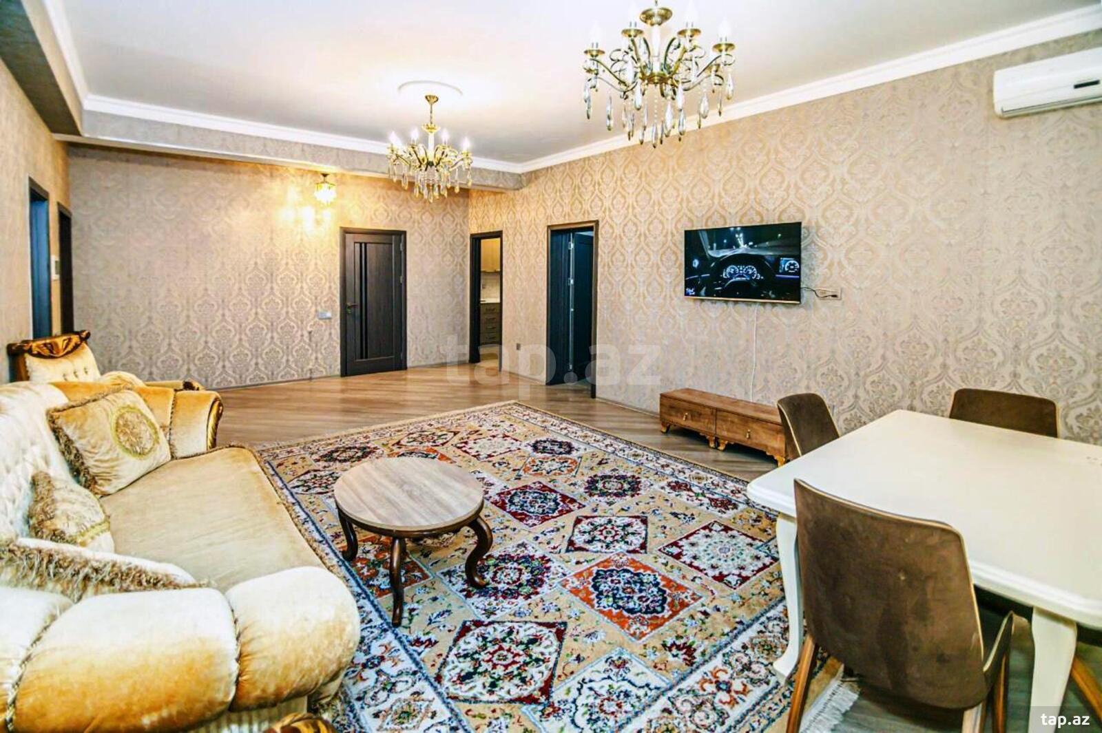 3-otaqlı yeni tikili kirayə verilir, 28 May m., 138 m² (4)