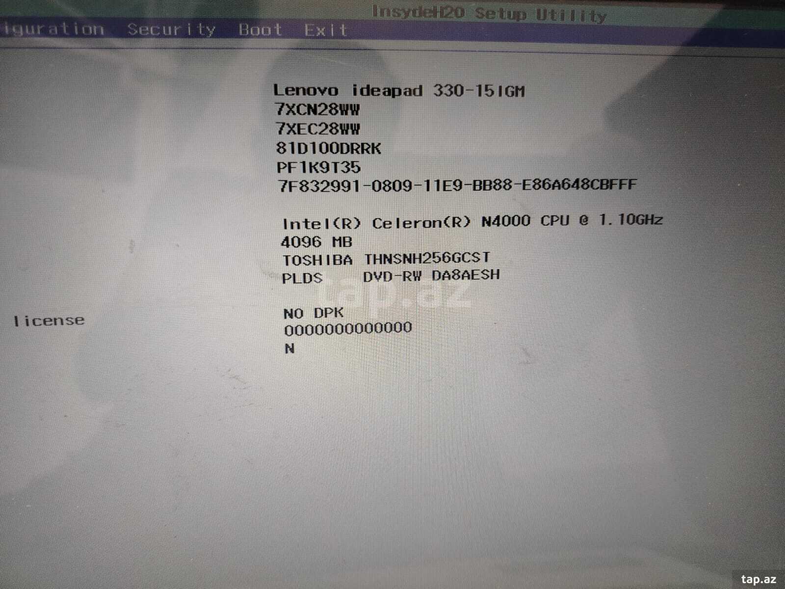 Ana plata Lenovo İdeapad