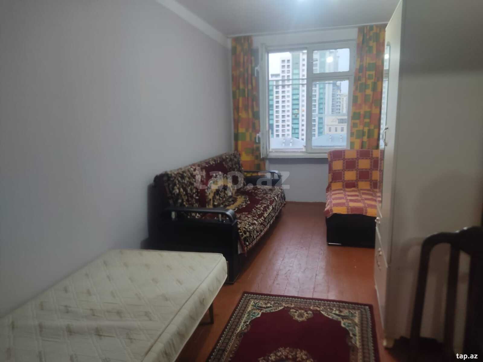 2-otaqlı mənzil kirayə verilir, Elmlər Akademiyası m., 60 m² (5)