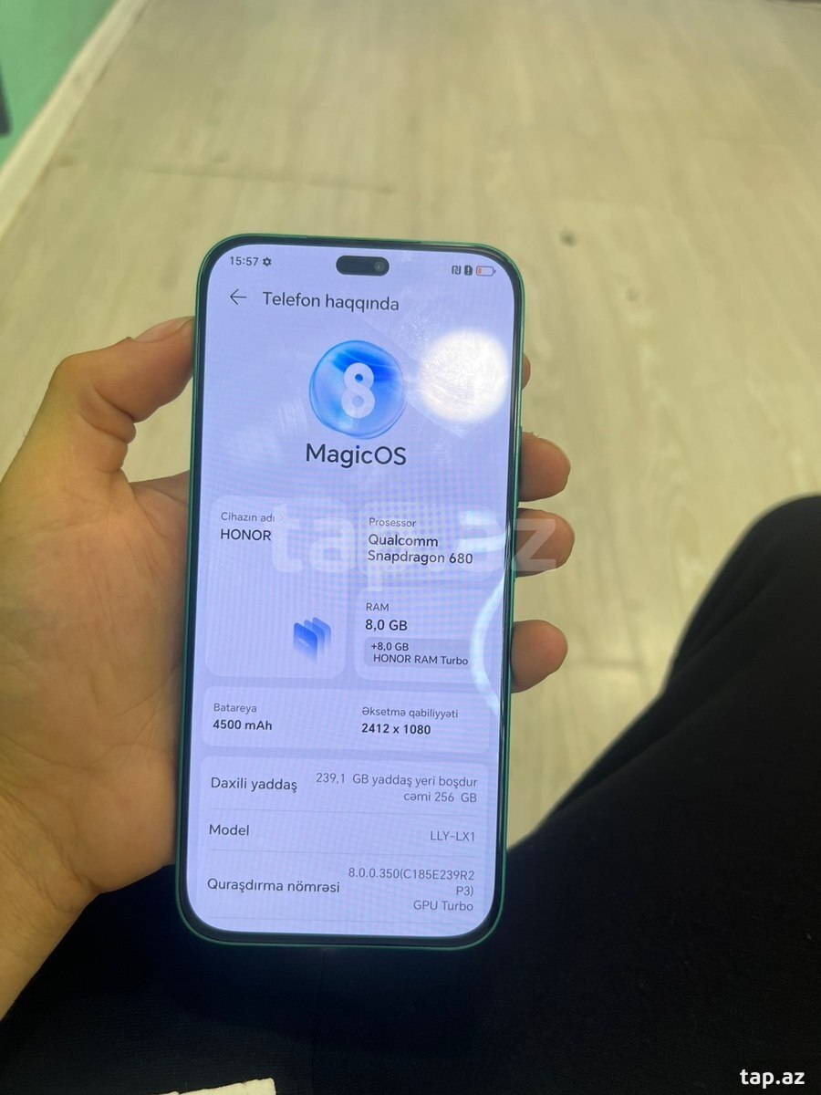 Honor X8b Glamorous Green 256GB/8GB (5)